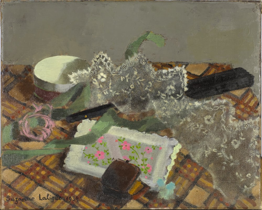 Nature morte à l'éventail noir
