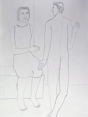 Etude pour "Annonciation"