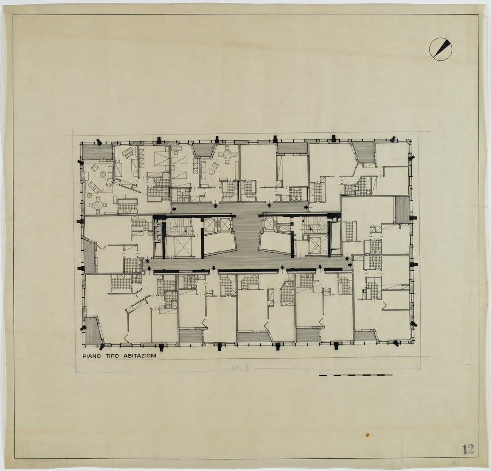 Plan type habitation