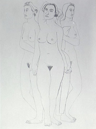 Etude pour les trois Grâces