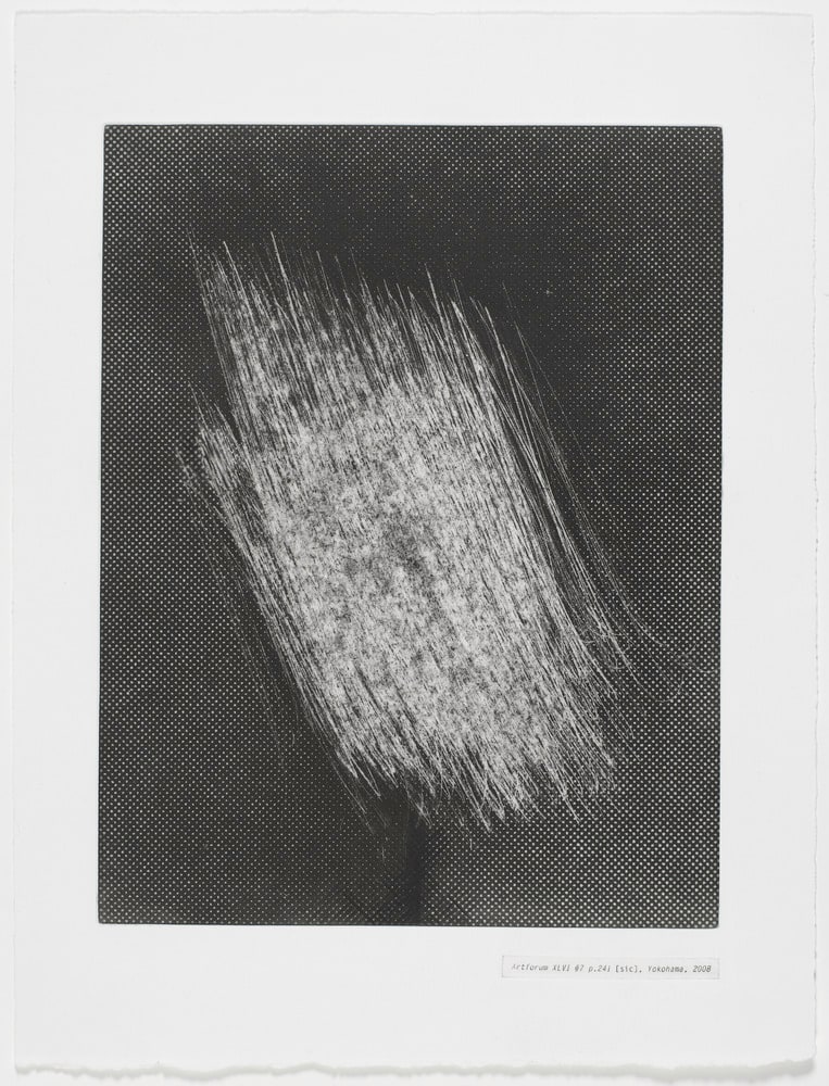 Artforum XLVI #7 p. 241 [sic], Yokohama, 2008