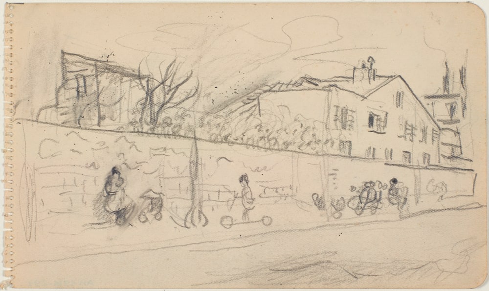 La maison de l'artiste avenue Junot