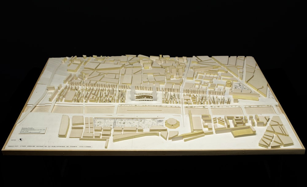 Maquette d'étude Seine rive gauche