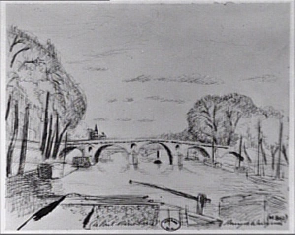 Paris, le Pont-Marie