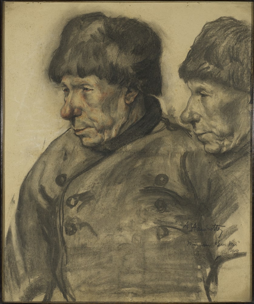 Deux têtes de matelots