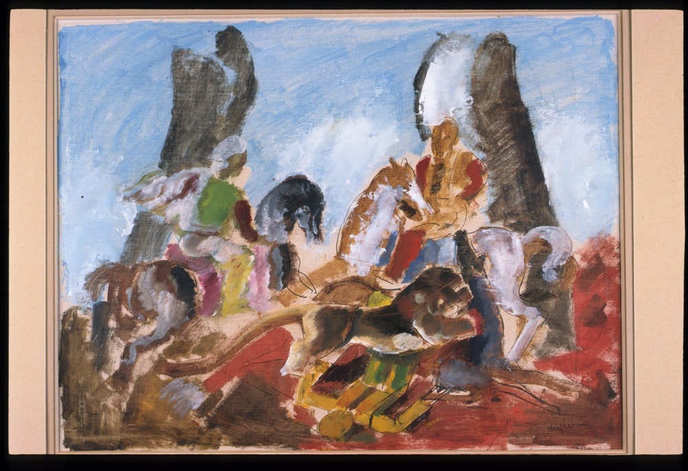 Chasse au lion