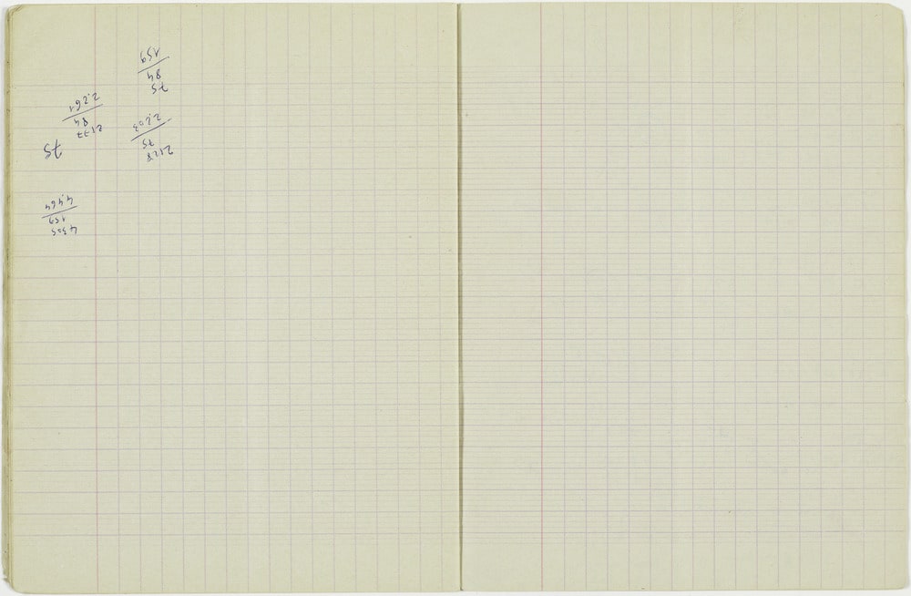 Sans titre (Cahier)
