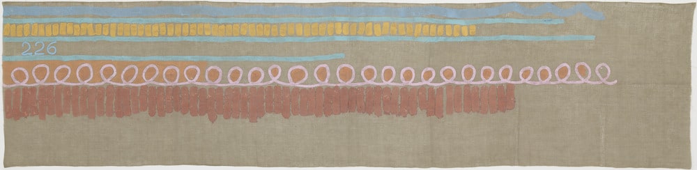 Tre linee con arabesco n. 226
(Trois lignes avec arabesque n° 226)