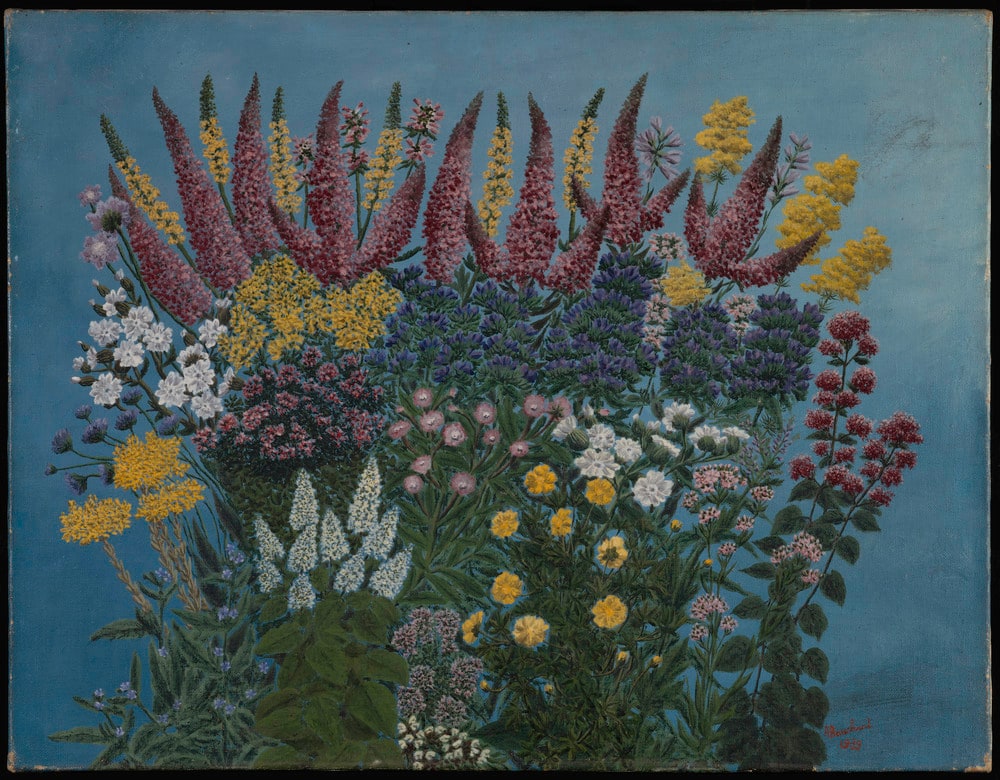 Massif de fleurs
