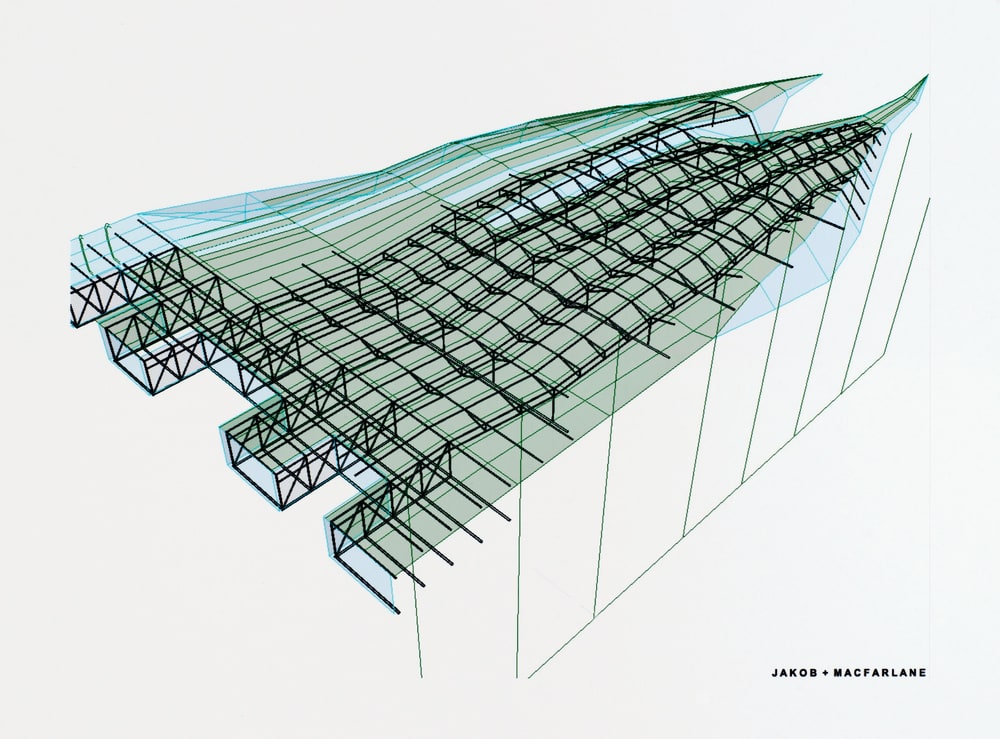 Esquisse 3D de la structure 01