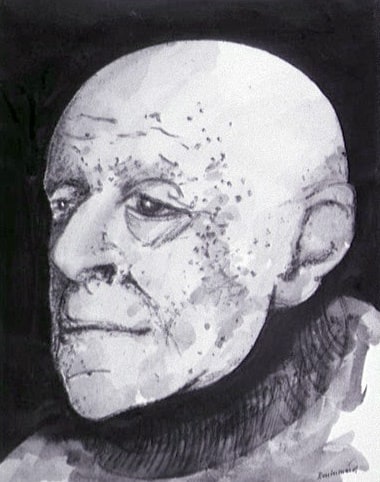 Portrait de Jean Dubuffet