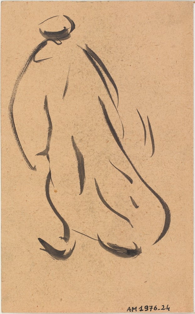 Silhouette d'homme