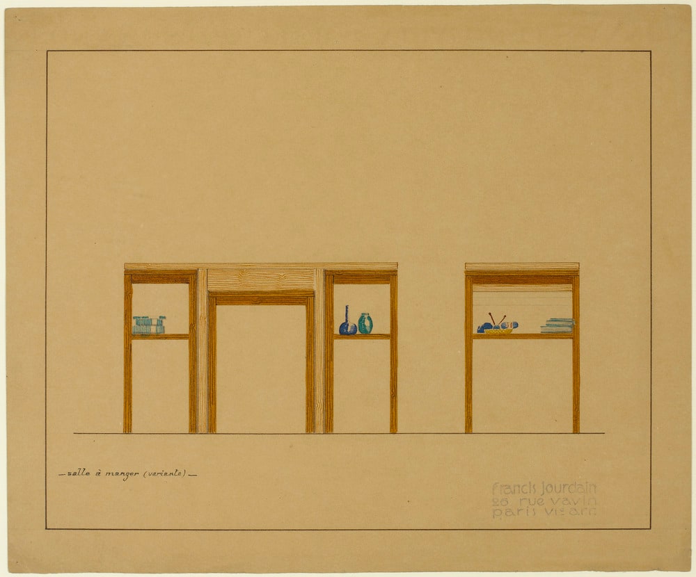 Projet de mobilier pour salle à manger