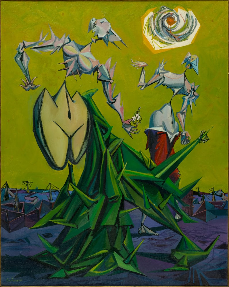 La jupe verte