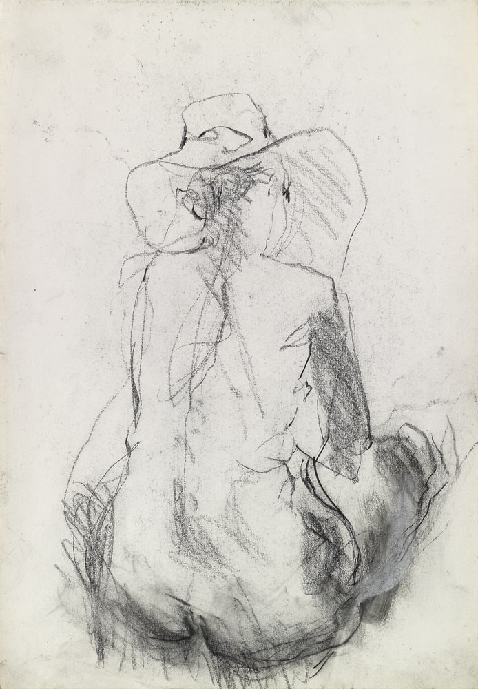 Nu au chapeau (1)