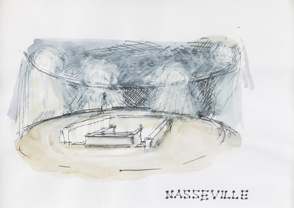 Dessin préparatoire pour Nasseville