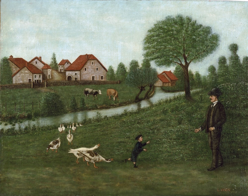 L'enfant aux oies