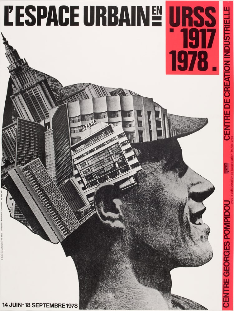 Affiche L'espace urbain en URSS 1917-1978