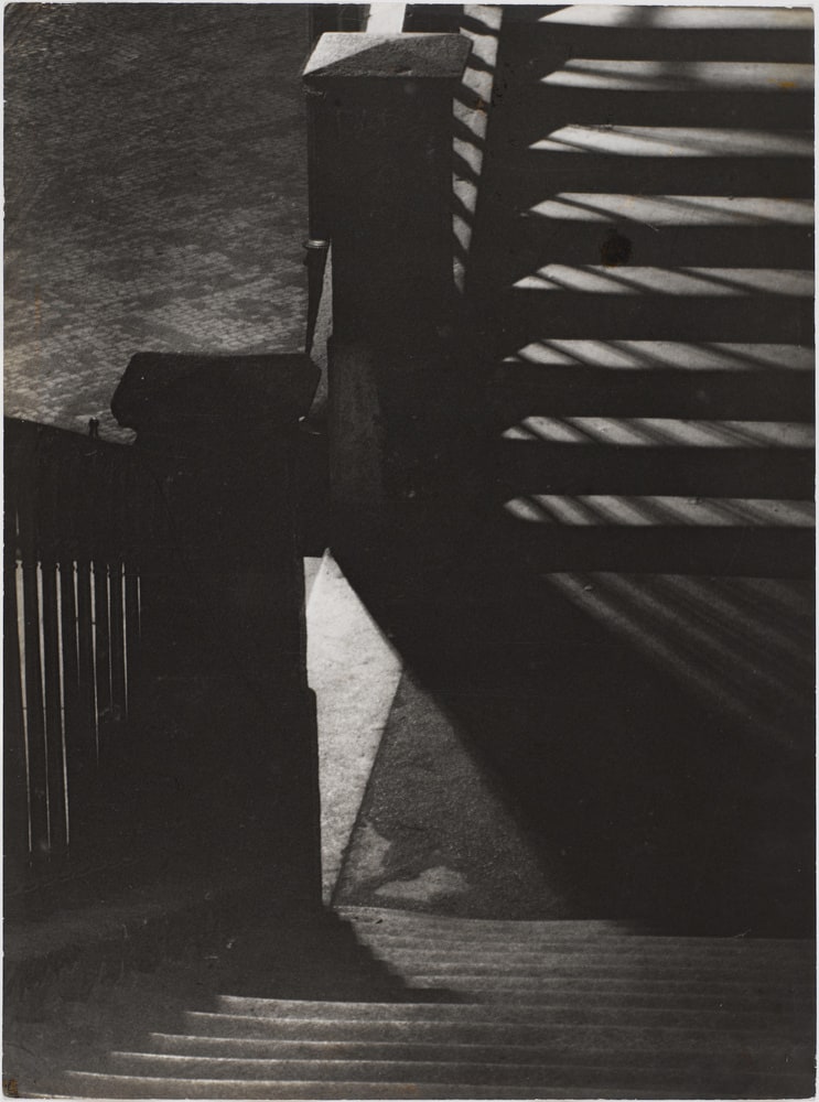 Escalier de nuit, illustration pour un livre de poésies de Vítězslav Nezval