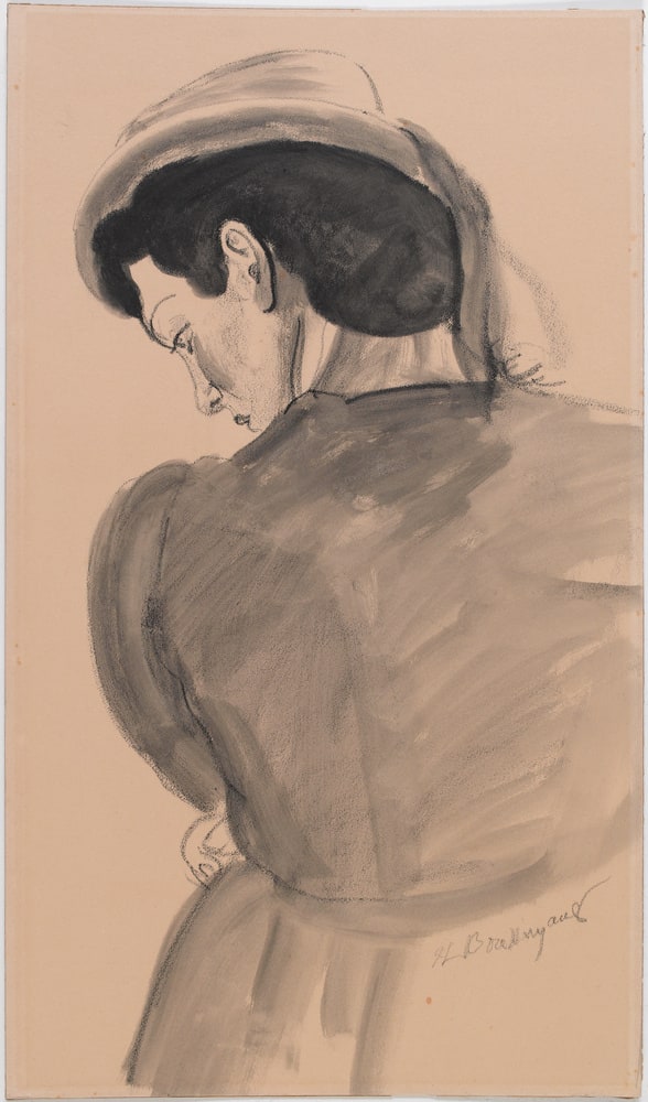 Femme de dos