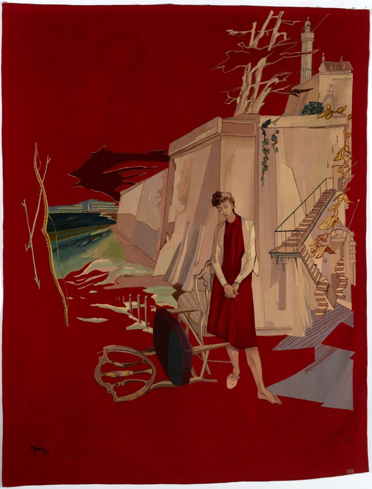 La femme à la chaise renversée
