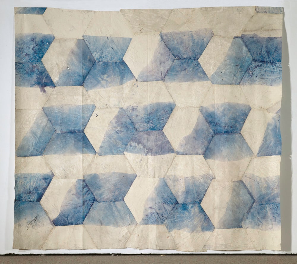 Hexagones collés