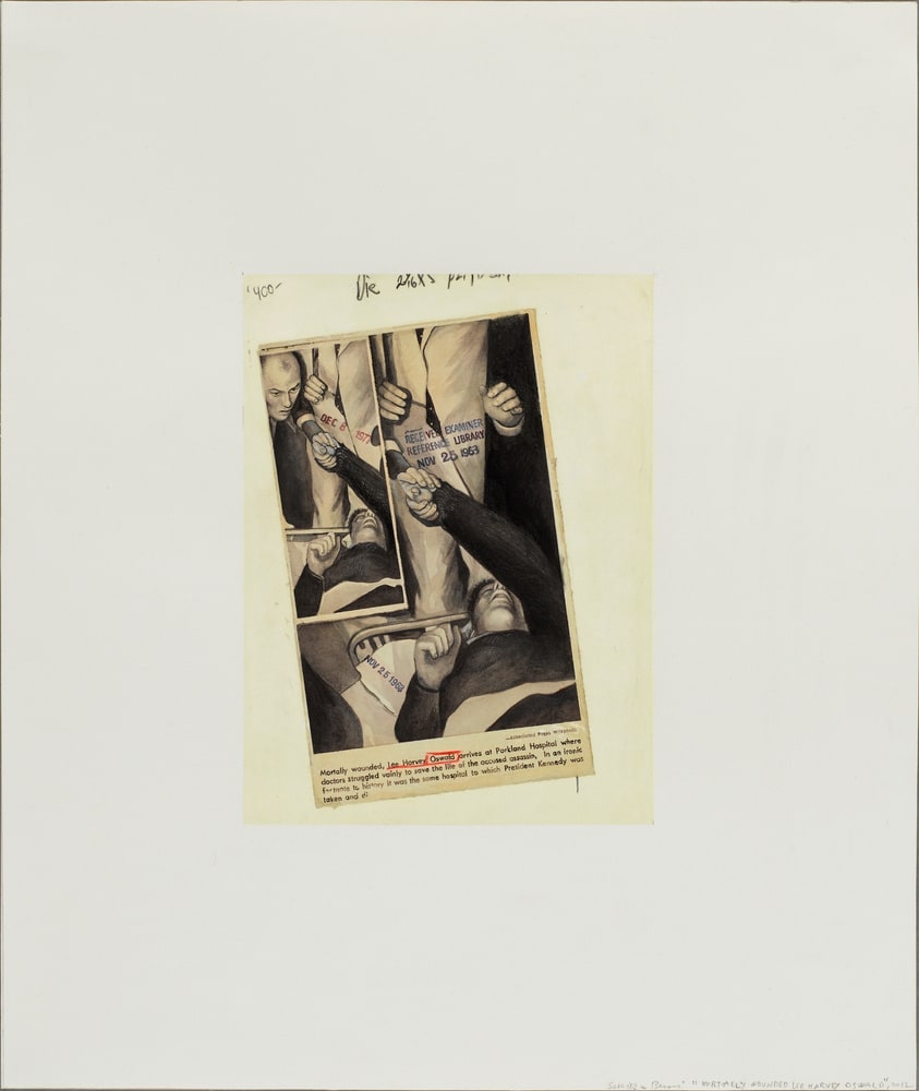 Mortally Wounded, Lee Horvey Oswald arrives