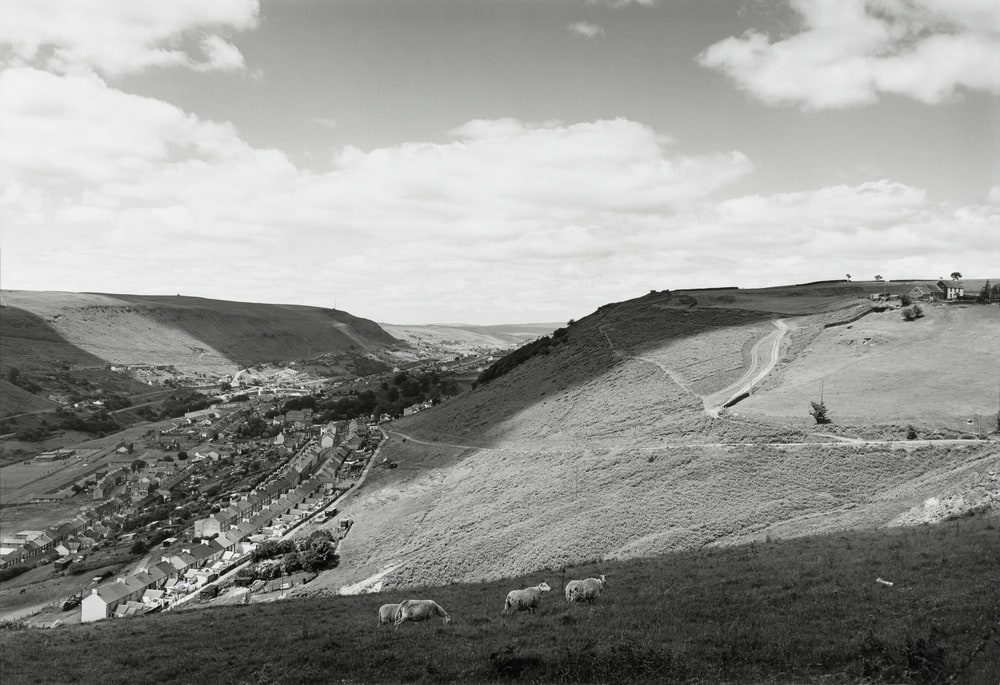Towards New Tredegar, Rhymney Valley, Mid Glamorgan