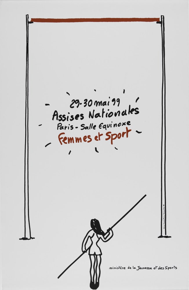 Affiche Femmes et Sport