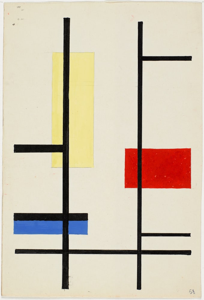 Composition avec trois rectangles