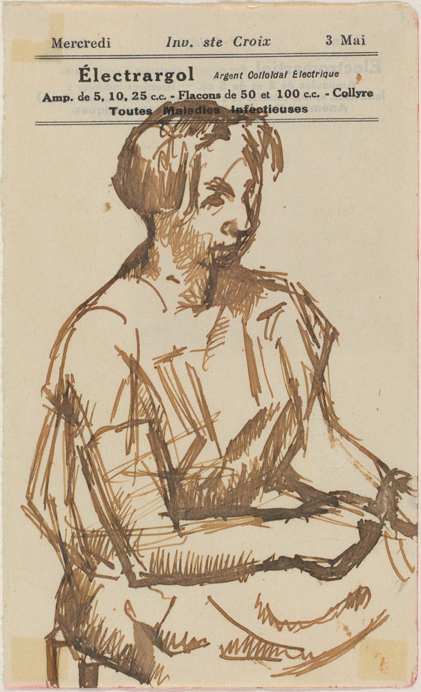 Femme assise