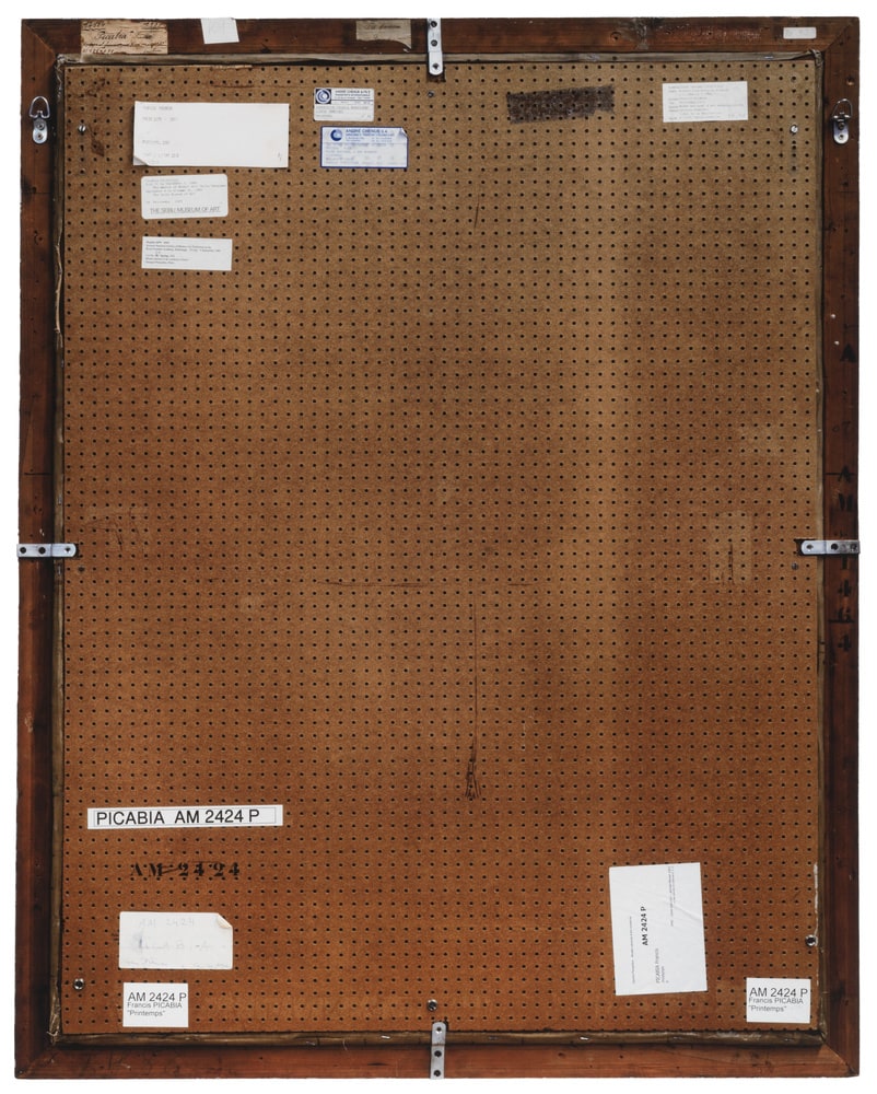 Verso n°14, Printemps, par Francis Picabia, collection du Centre Pompidou, Paris, 2007