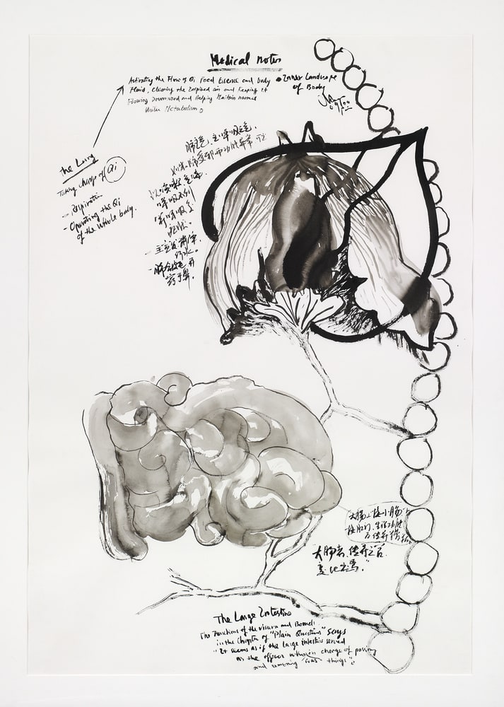 Composition for Crystal Landscape of Inner Body
(Composition pour "Paysage de cristal du corps intérieur")