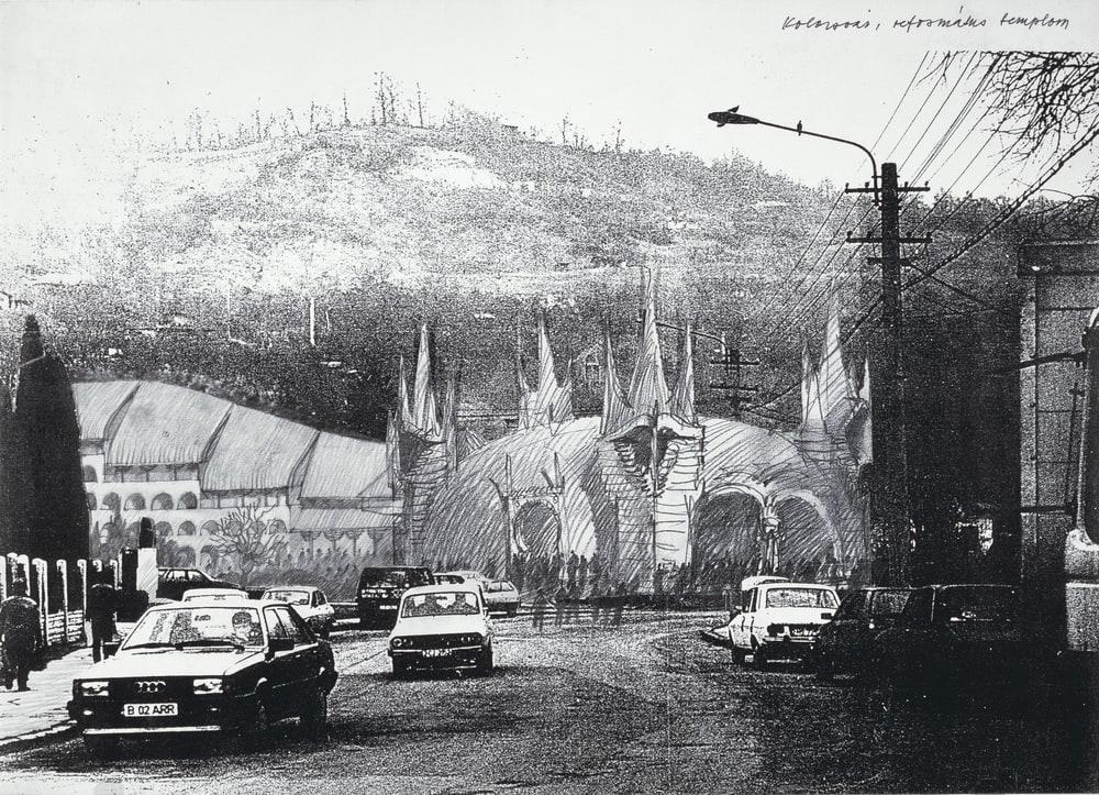 Temple réformé de Kolozsvar en Roumanie (Transylvanie)