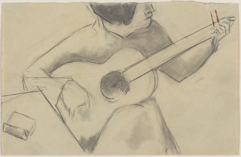 Femme à la guitare