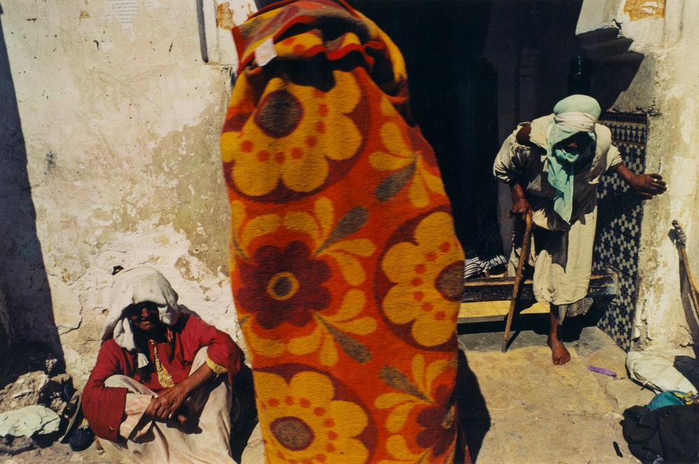 Entrée de mosquée, Aït-Abrahim, près de Marrakech, Maroc