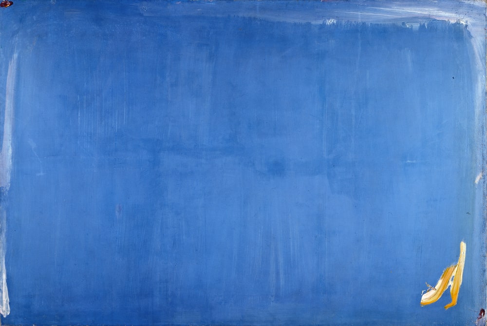 Bleu tache jaune (Grande bleue)