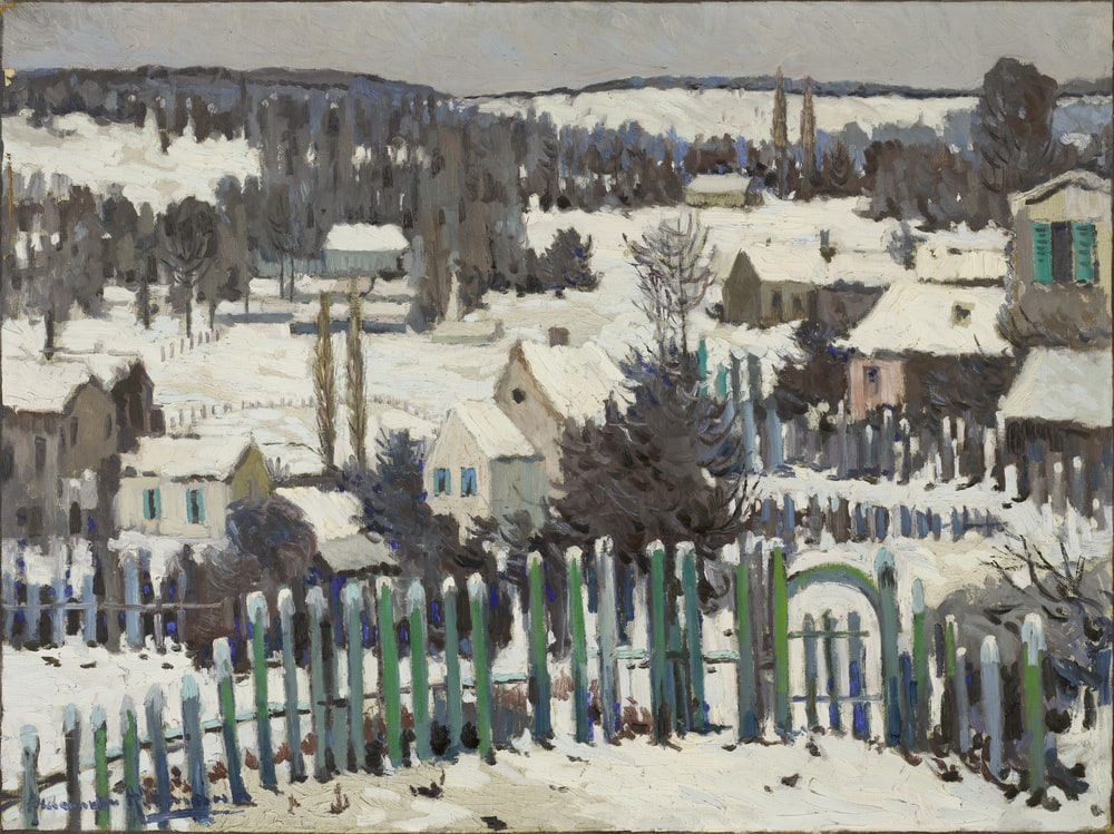 La neige à Chaville