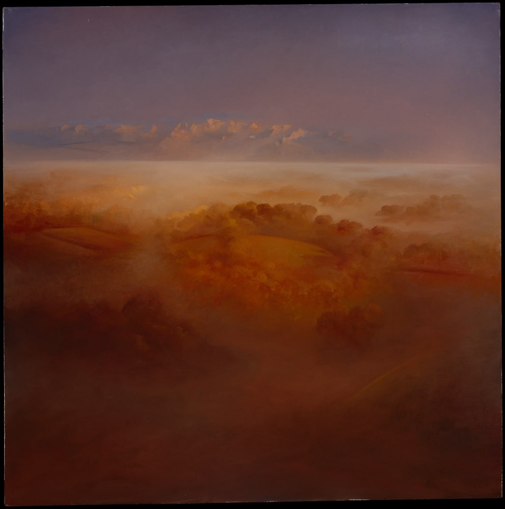 Les Côteaux dans la brume