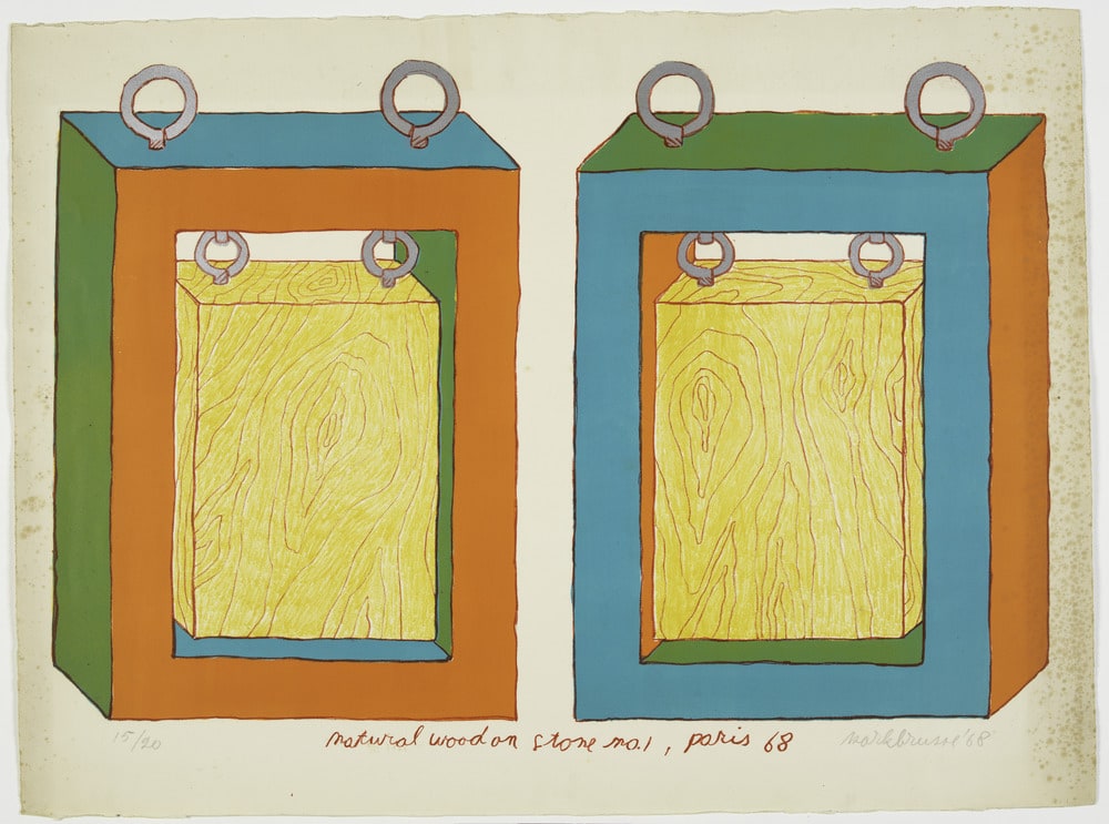 Natural wood on stone n°1
(Bois naturel sur pierre n°1)