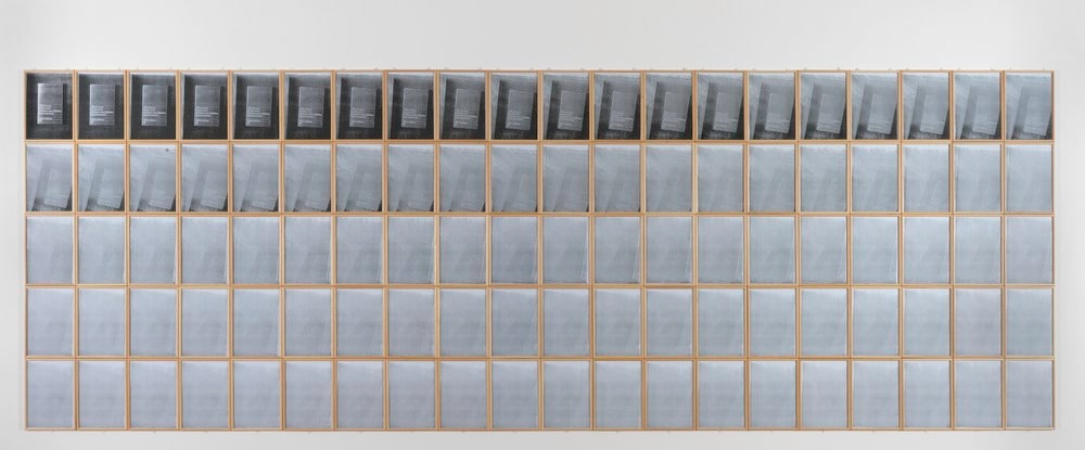 Walter Benjamin. L’oeuvre d’art à l’ère de sa reproductibilité technique
Interpretation par Timm Ulrichs : La photocopie de la photocopie de la photocopie de la photocopie