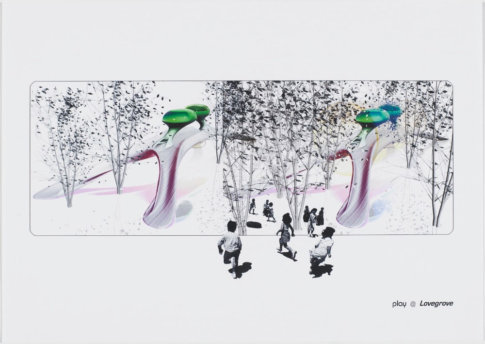 Tube architecture; Part of  play research, Marc Formes