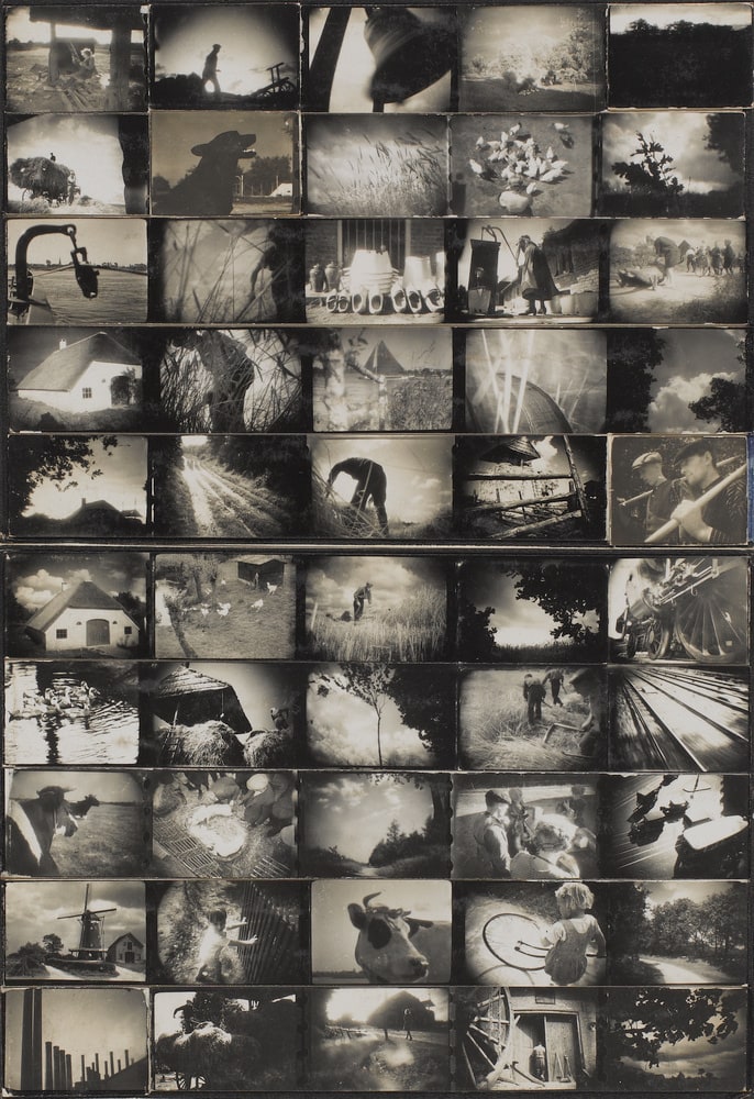 Photogrammes extraits du film "Quand les épis se courbent"