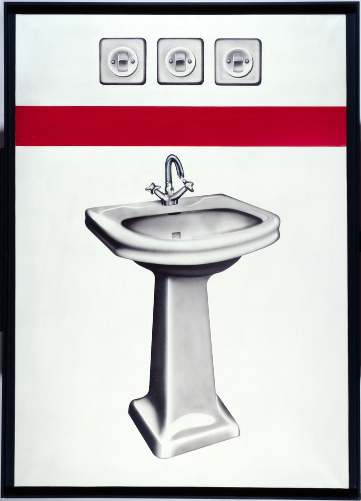 Grand lavabo + 3 interrupteurs