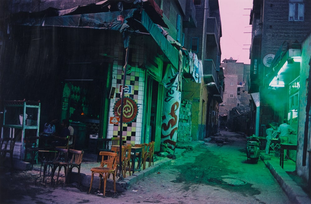 Une rue du Caire à la fin du Ramadan