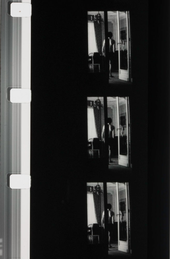 Autoportrait en blanc et noir