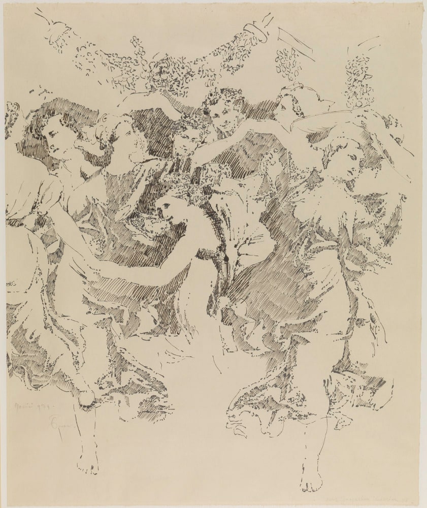 Etude d'après Lorenzetti
