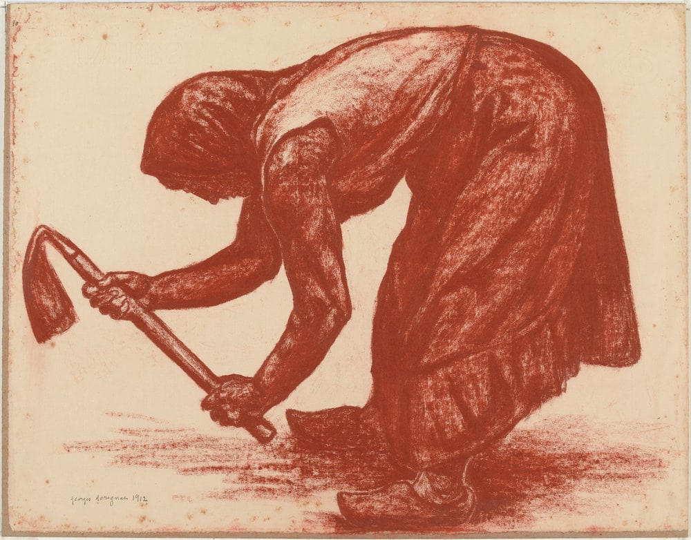 Femme à la houe