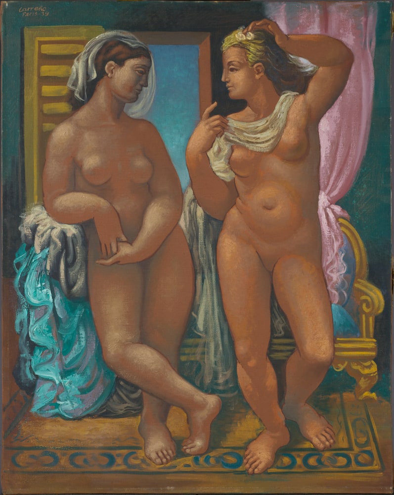 Deux nus féminins
