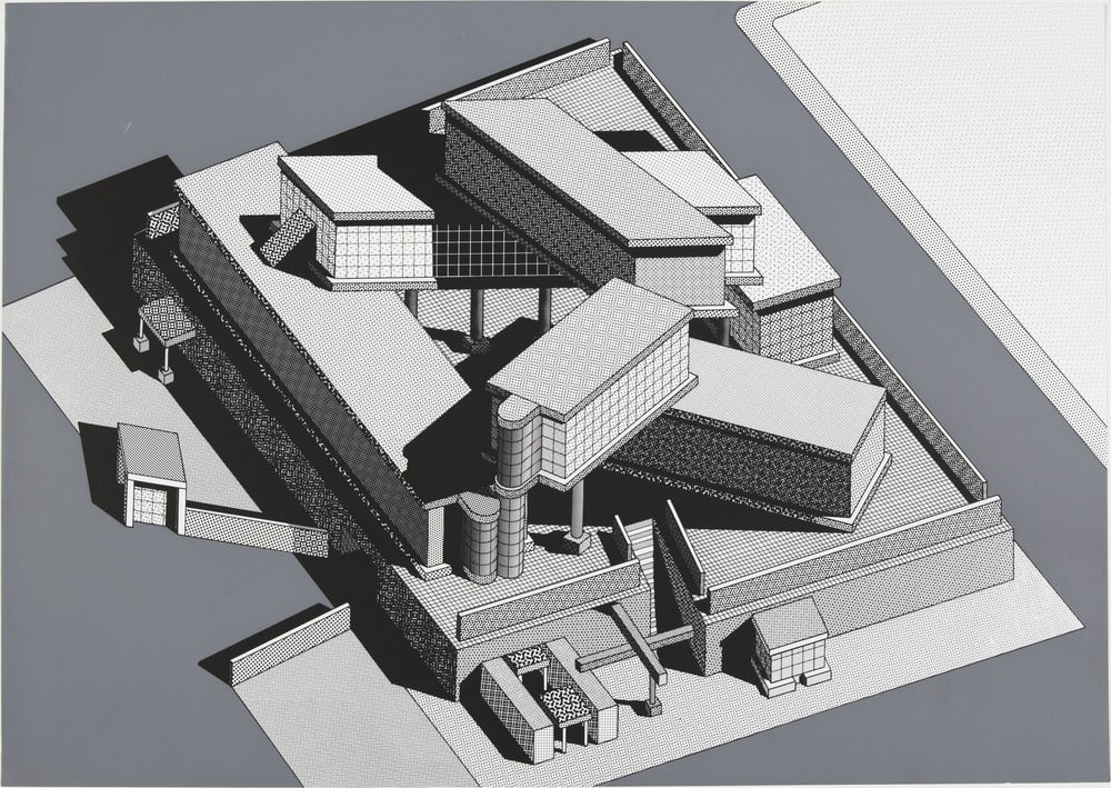 Progetto di Museo delle Arti Applicate per Max Palevsky